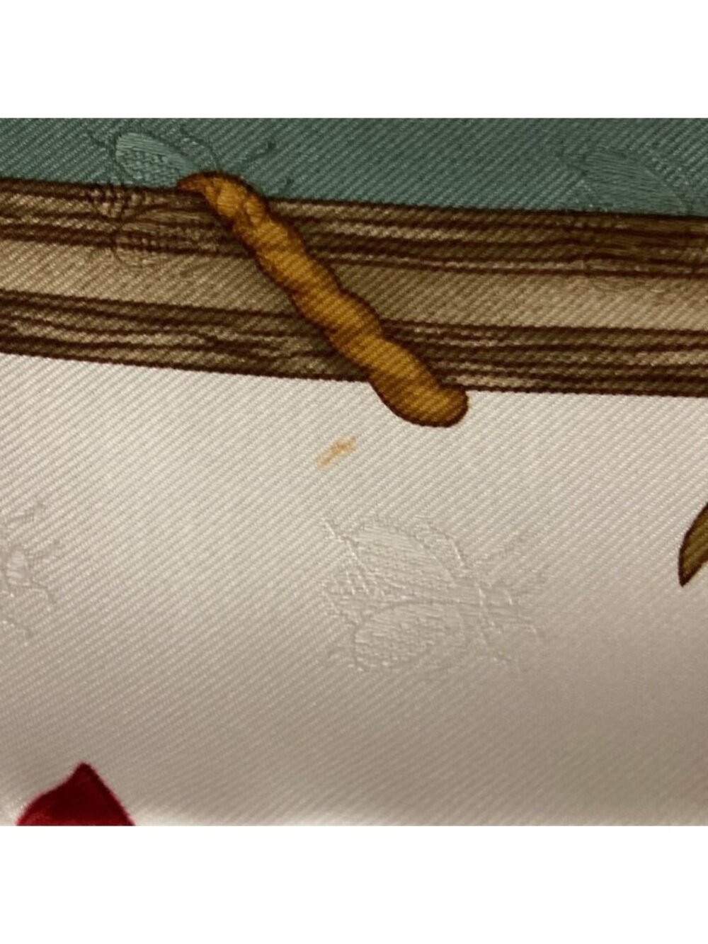 ★SOLD★ Hermes Carre 90 Herbier de Gavarnie Pressed Flowers of Scarf Green - Picture 6 of 10